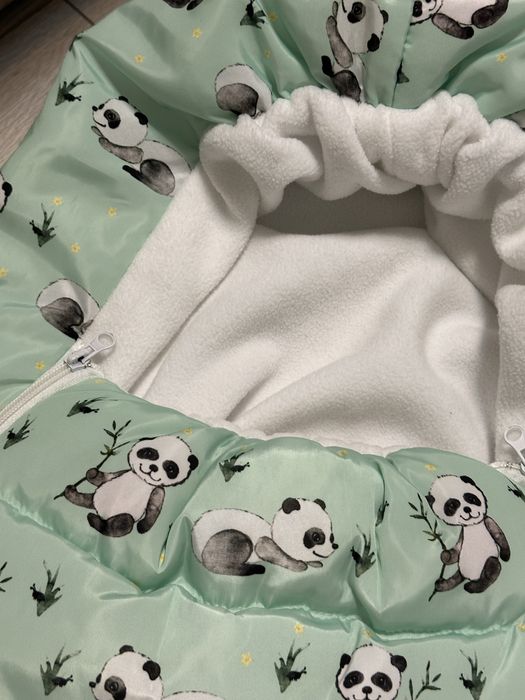 Продам теплий конверт з комбінезоном