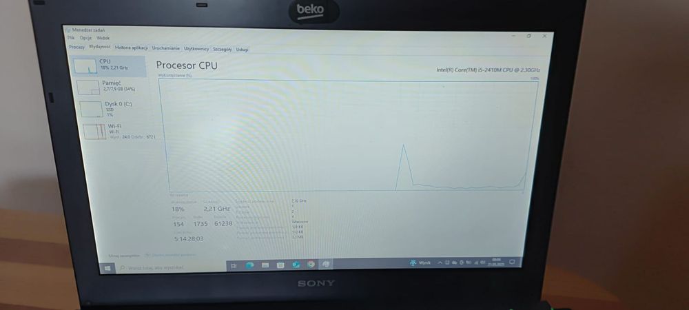 Laptop Sony kompoter