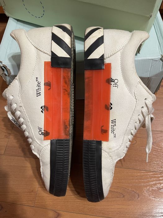 off white vulcanized sole legit