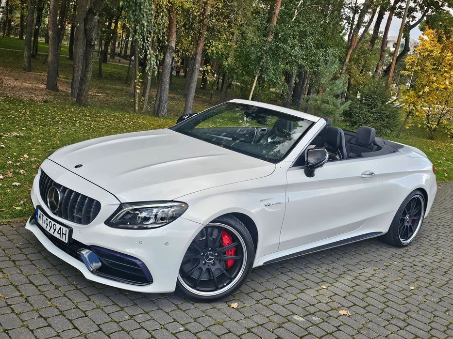 Mercedes-Benz Klasa C ///ZAMIANA///LIFT Kabriolet c 63 s 510 KM v8 biturbo