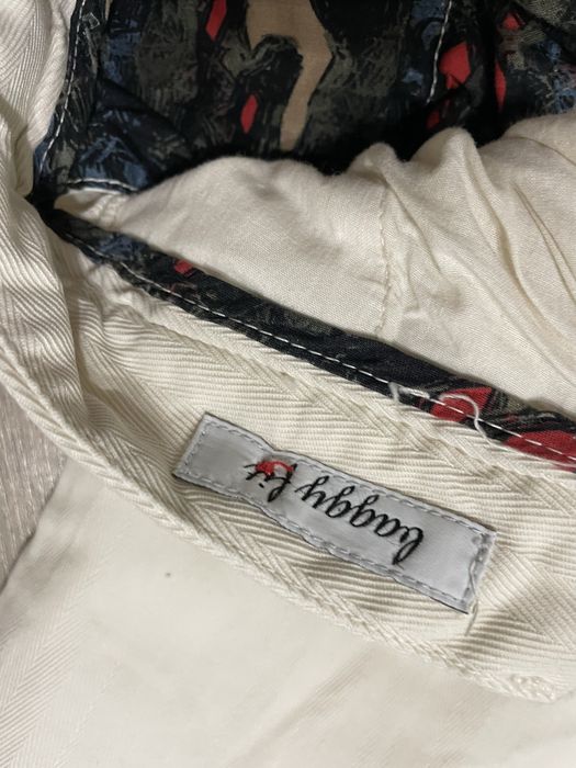 Штани Mason's Herringbone White (Baggy Fit)