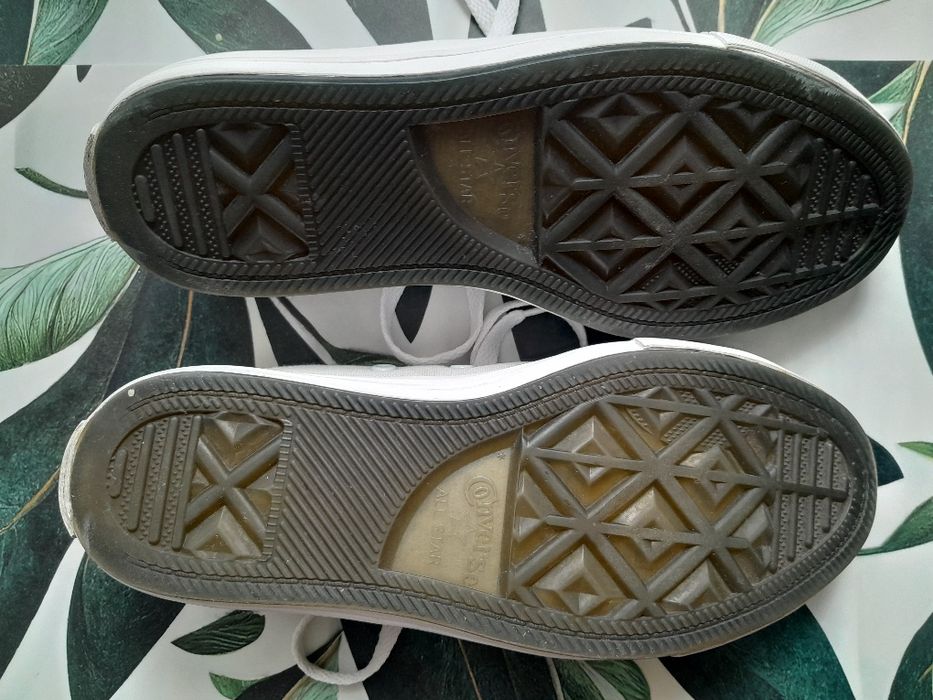 Niskie trampki turkusowe converse Conversy