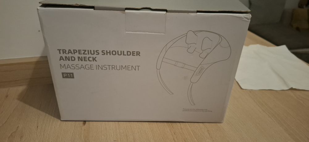 Elektryczny masażer karku i szyji