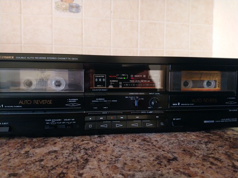 "Fisher CR-W915" касетна дека Studio Standart