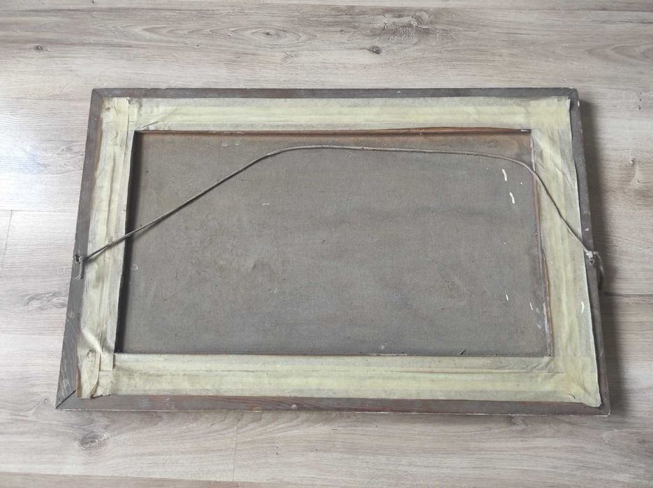 Obraz olejny na płótnie wieś