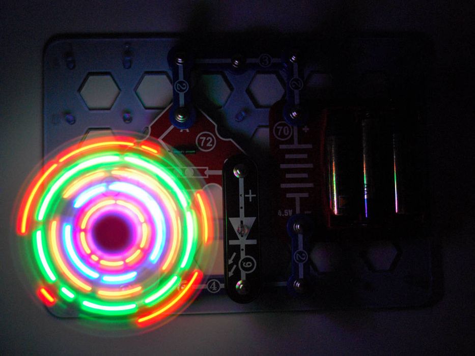 Mały Elektronik Świecący Zestaw Edu Elektro Za1626