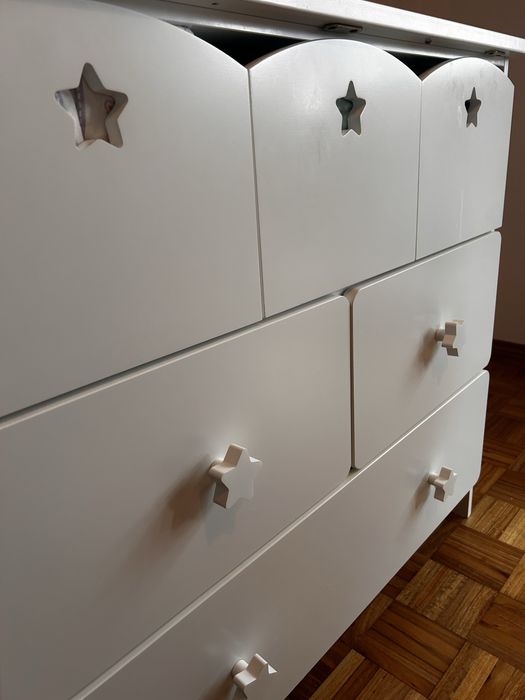 Cómoda c/ muda fraldas Vertbaudet