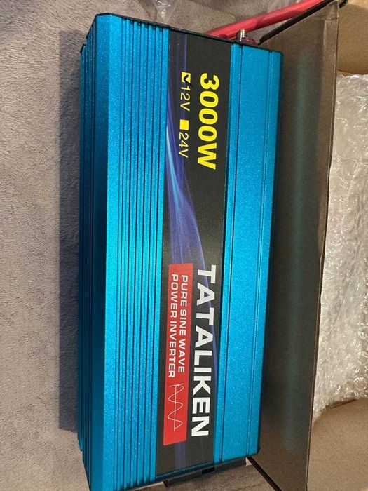 Інвертор Tataliken 3000W чистий синус (для котла/холодильника, світла)