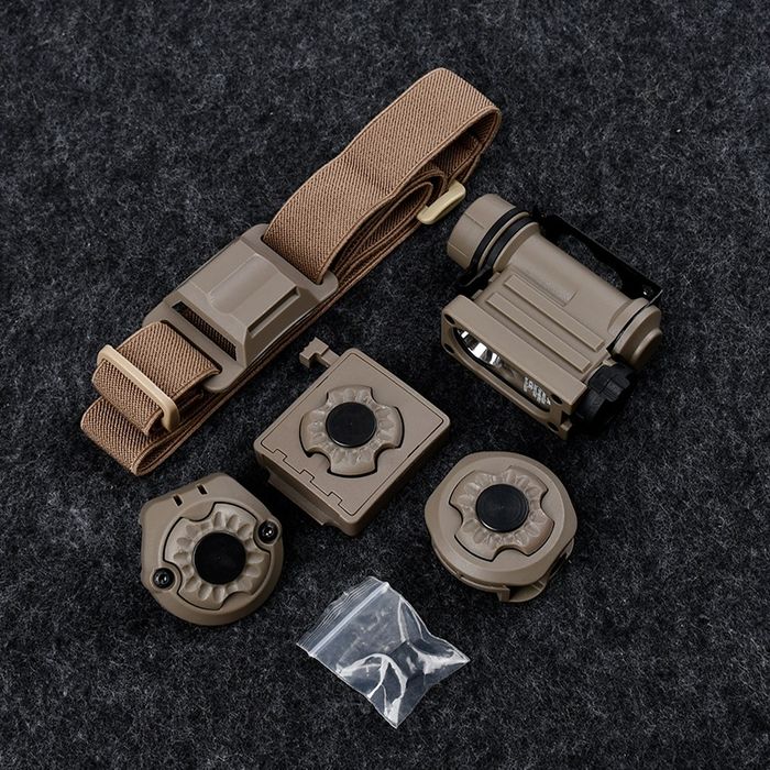 Тактичний ліхтар Sidewinder Compact II налобний+CR123A