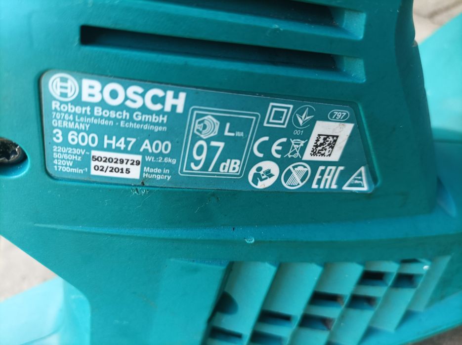 Nożyce elektryczne Bosh