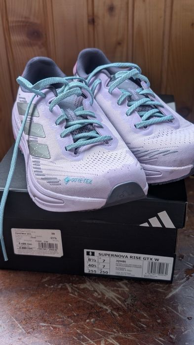 Adidas Supernova Rise GTX Gore-Tex, жіночі кросівки, 39 розмір