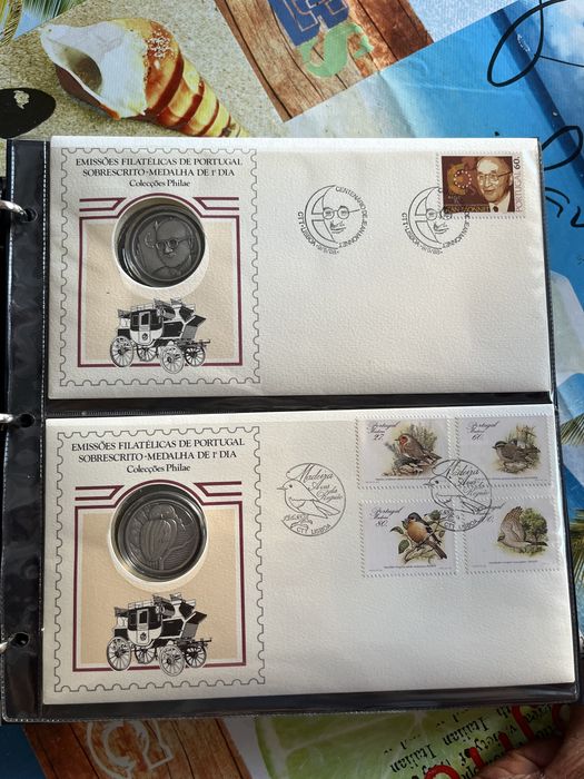 Subscritos Prata Coleção Philae - 1988