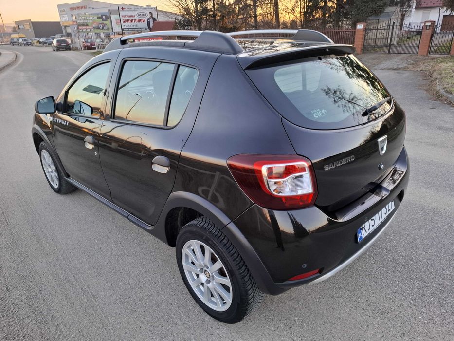 Dacia Sandero Stepway 0.9 Benzyna 90KM 2013r Klima Navi Czujniki Super