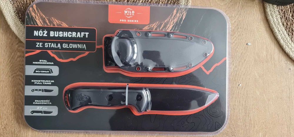 Nóż bushcraft Wild Trail Pro Series – 27 cm – nowy w opakowaniu