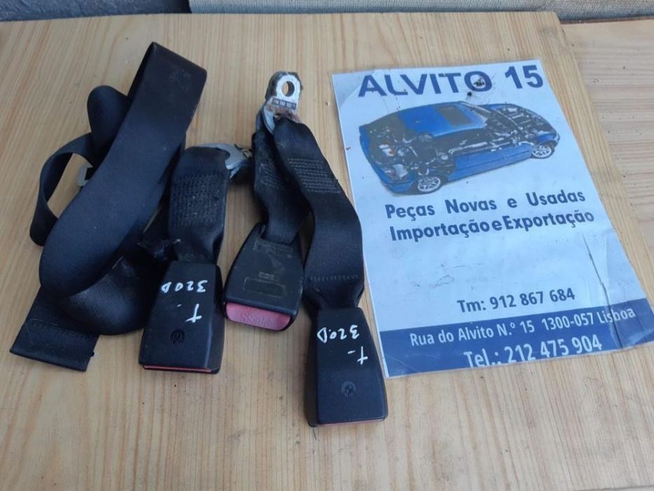 cintos de trás BMW 320D E46
