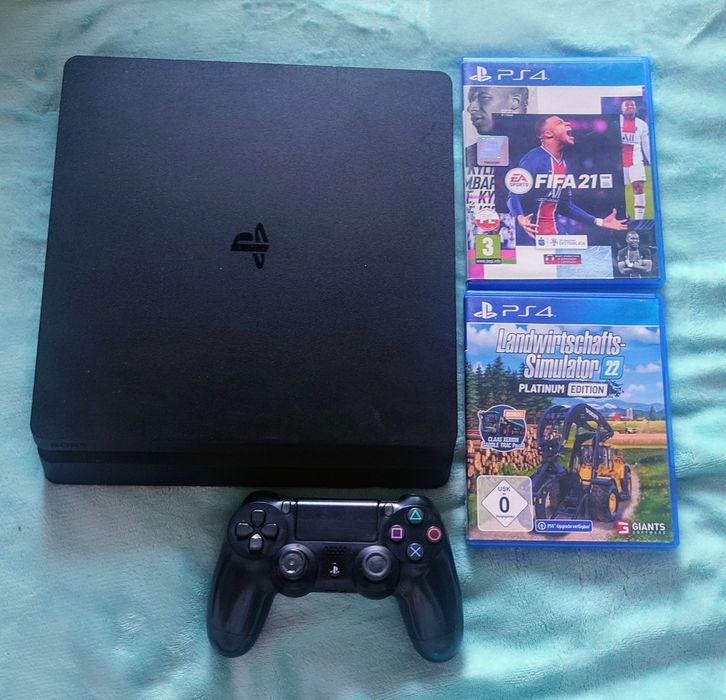 Konsola Sony PlayStation 4 slim 500 GB Farming FIFA zestaw