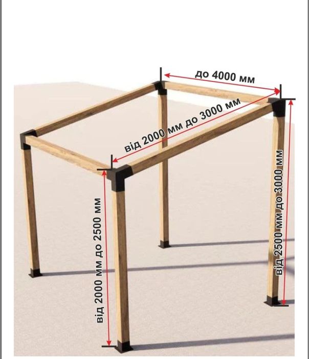 Опоры крепление для бруса