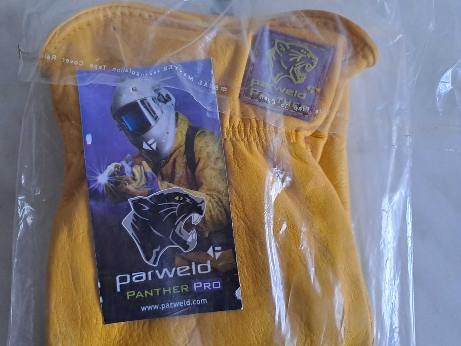 Rękawice skórzane Parweld Panther - nowe z metką - roz. 10