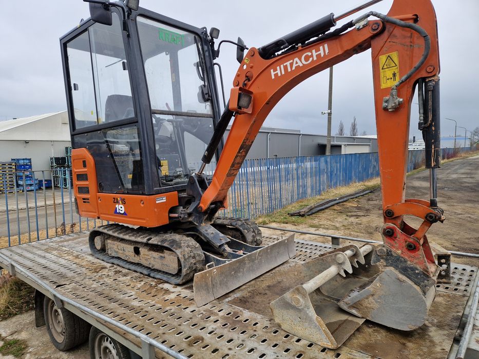 Minikoparka hitachi zaxis 19.2t 2023r.3xłyżka