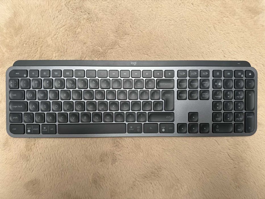 Klawiatura Logitech MX Keys + mysz Logitech MX Master 3S (zestaw, stan bardzo dobry)