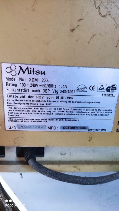 Monitor retro mitsu Xdm-2000 rarytas