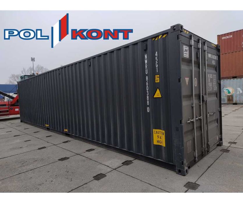 Kontener magazynowy transportowy morski 40 HC One Way - MP