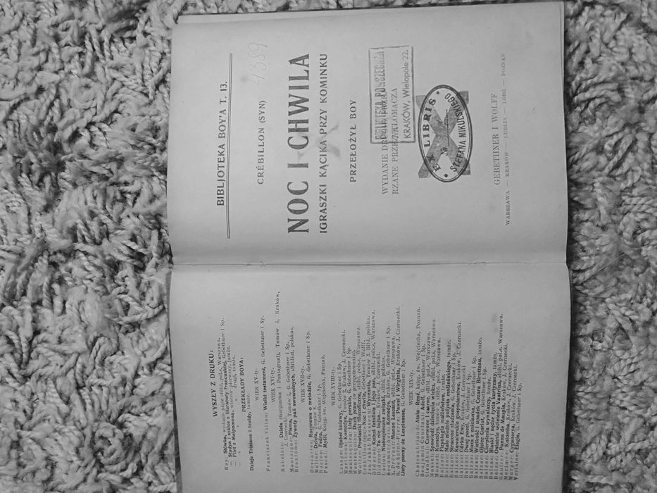 Crebillon (syn) - Noc i chwila