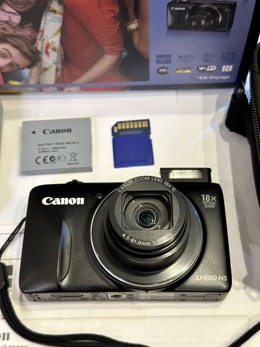 Canon Powershot SX600HS   WI-Fi. NFC