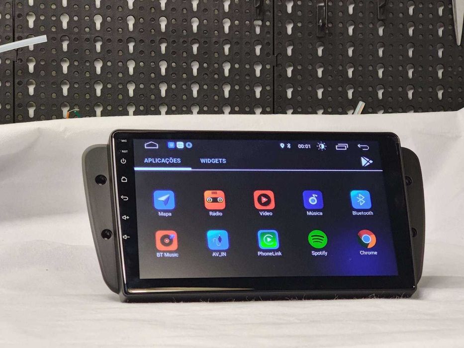 Seat Ibiza 6J Rádio Android CarPlay Android Auto sem Fios GPS 9"