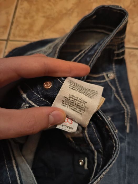 Miss Me Denim Flare Jeans Size 33 Y2K джинси жіночі орігінал розмір м-л буткати клеши