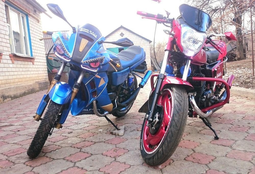 Мотоцикл Jawa 634- project "Blue Hawk"