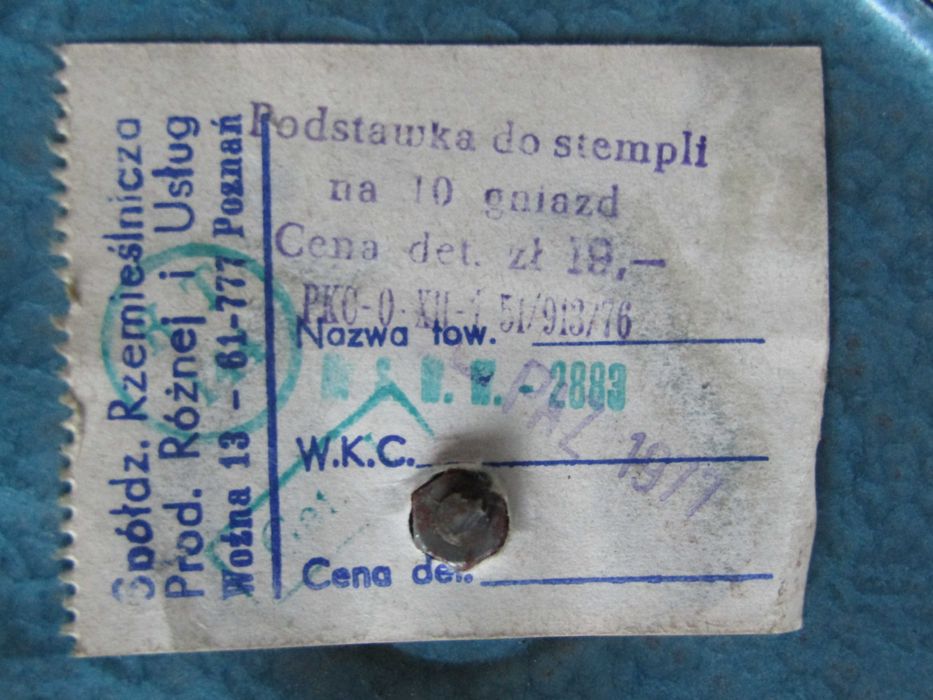 Podstawka do stempli