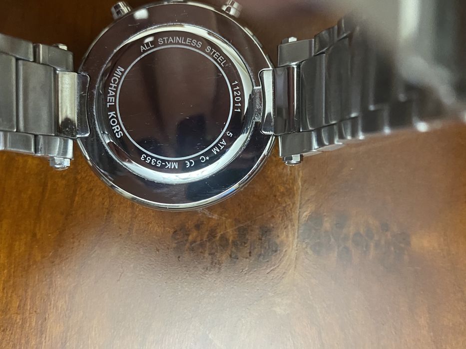 Relógio Michael Kors, cor prata, original