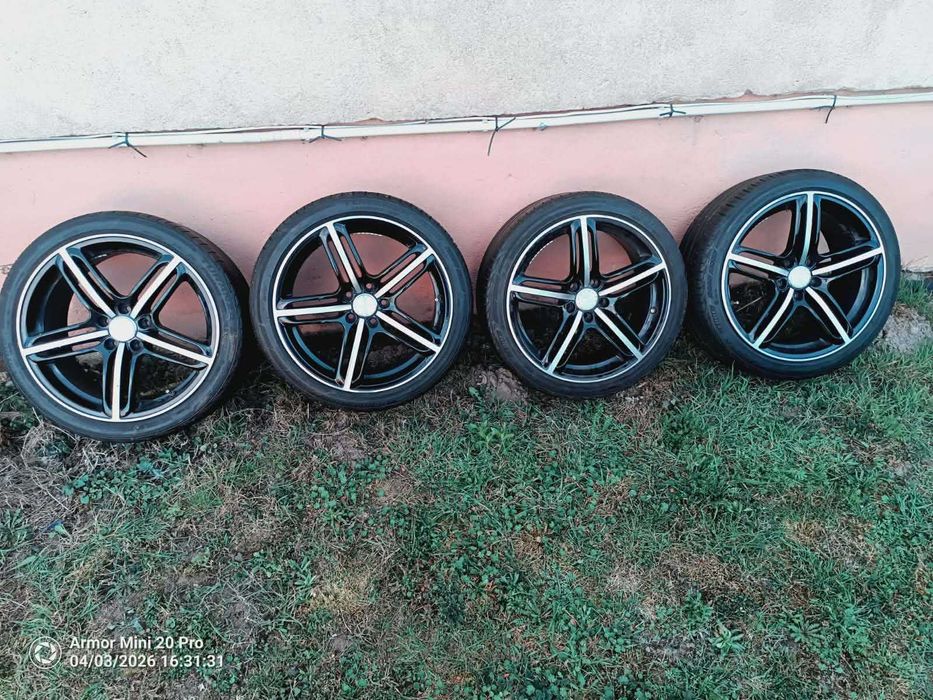 4 Felgi PLATIN 18'' 5x108 razem z oponami