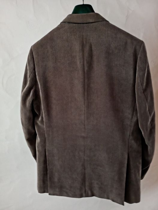 Casaco de Bombazina Cinzento