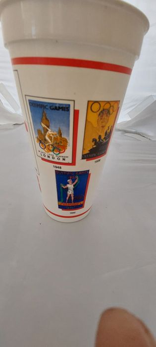 Jogos olímpicos copo plastico duro de barcelona 92