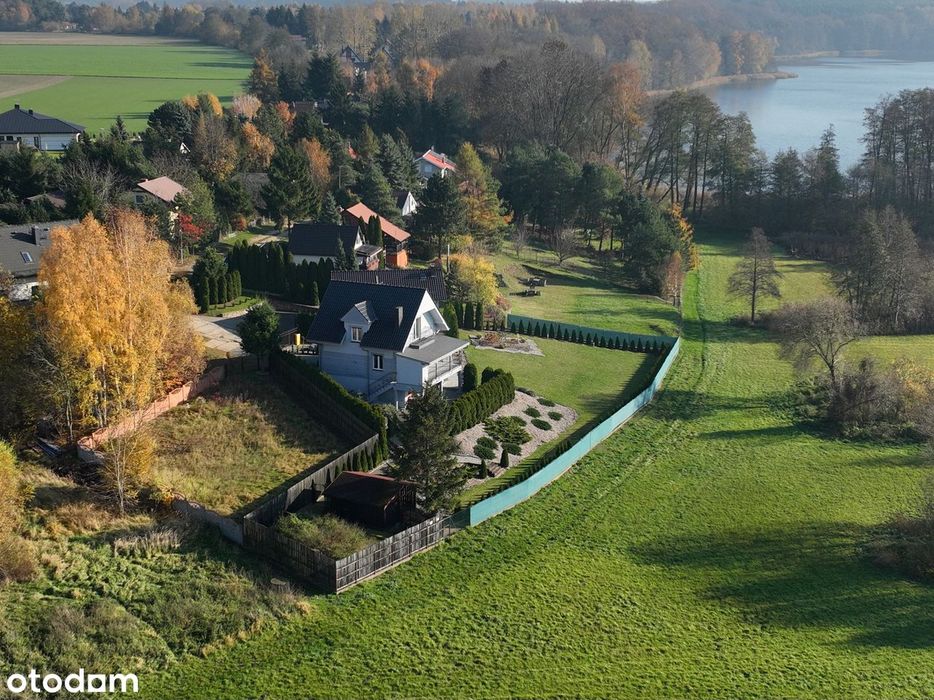 Klimatyczny dom przy jeziorze gotowy od zaraz