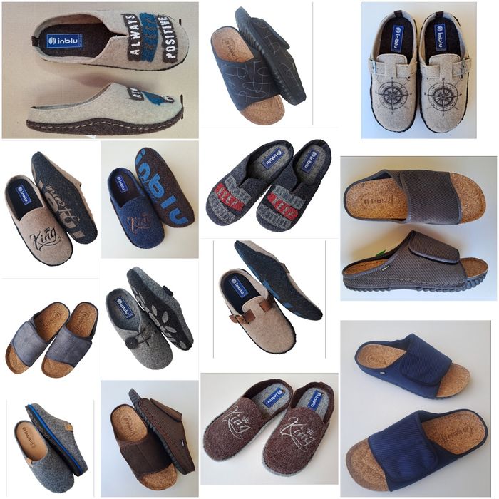Чоловічі капці мужские тапочки Inblu ,р.36-46