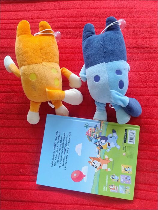 Bluey - Bajki 5 minut przed snem+ 2 maskotki