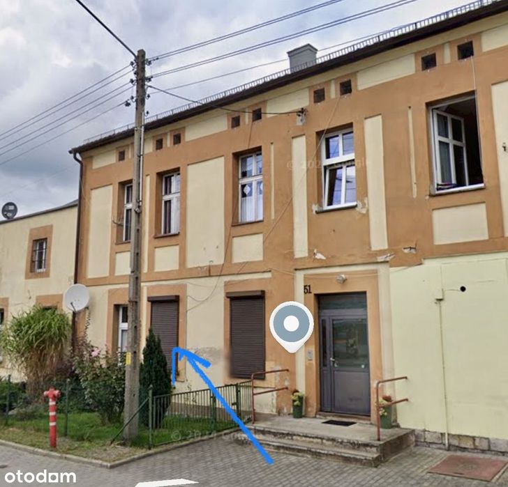 Dwupokojowe mieszkanie z ogródkiem