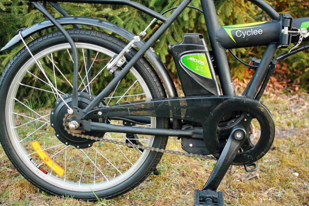 WySyŁkA ROWER ELEKTRYCZNY SKŁADAK Archos Cyclee jak NOWY składany e ...