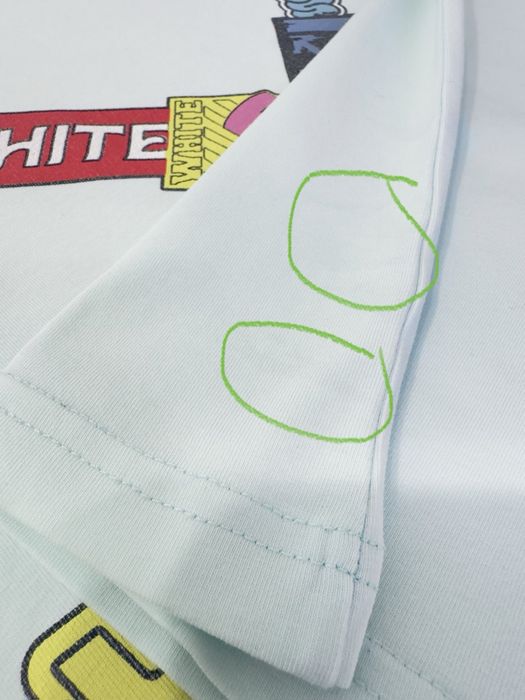Off-White Multi-Logo Graphic Tee Оригінальна чоловіча XXL