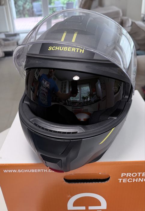 Kask motocyklowy Schuberth C5 z interkomem SC2 rozmiar L 59