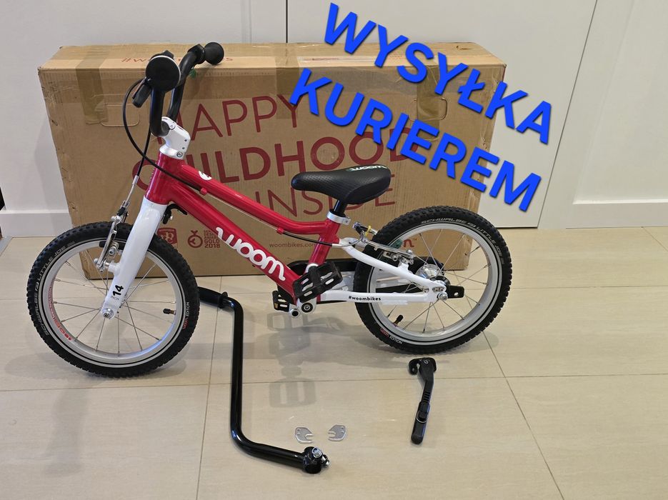 Rower Woom 2 Wysyłka Rowerek 14" cali dziecięcy