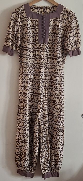 Raro vestido "JEAN VARON " FINAL 1960/ INICIO 1970
