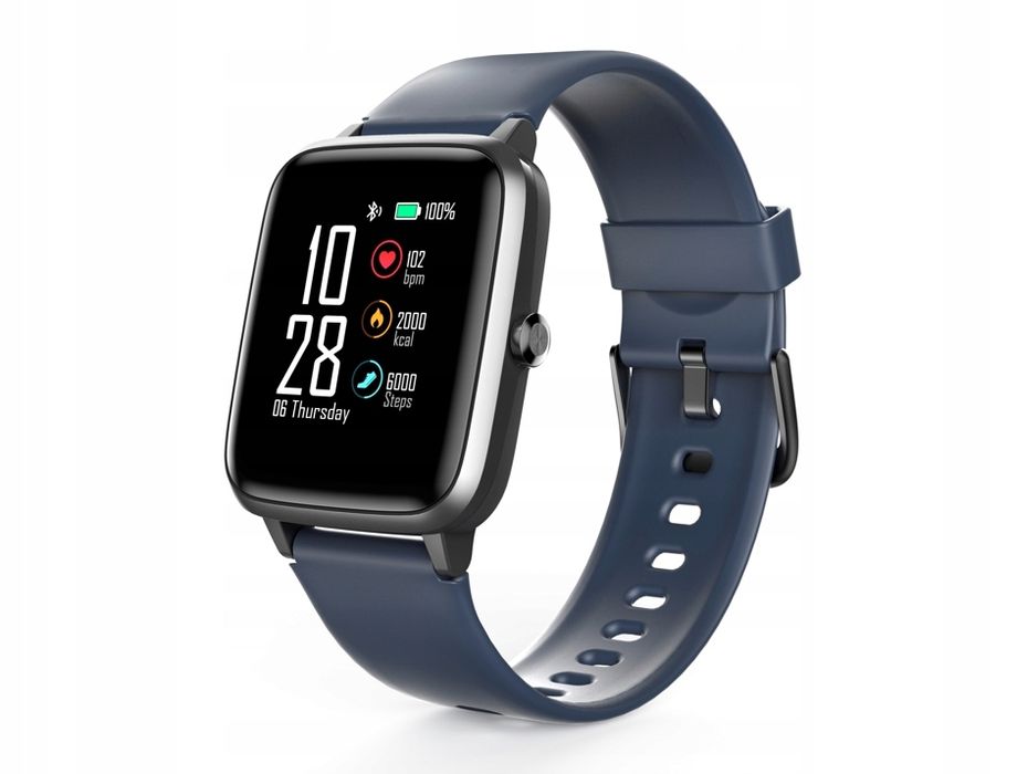 outlet smartwatch hama hammer 4900 watch ip68 bluetooth niebieski