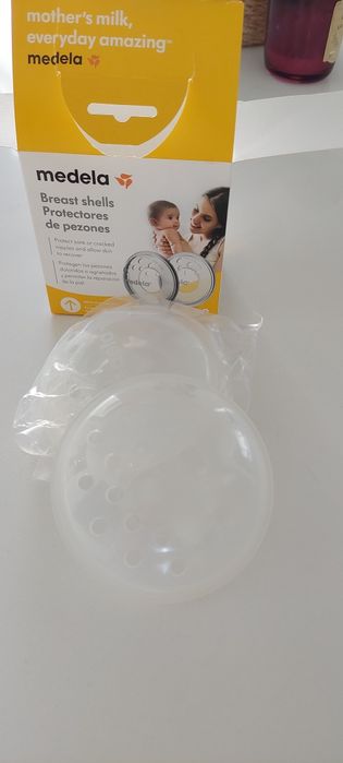 Conchas proteção mamilos medela