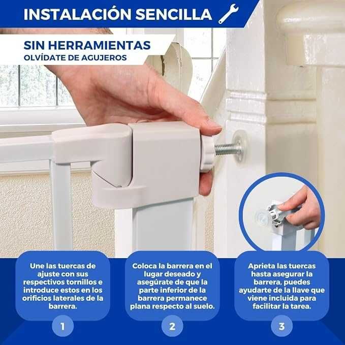 Barreira / Porta de Segurança para Crianças (e animais)