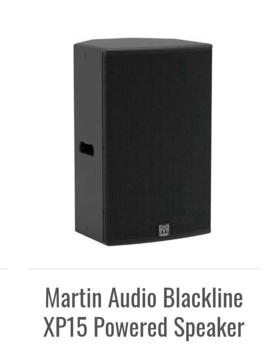 Sistema de som profissional 4x Martin Audio X118 + Powersoft M30