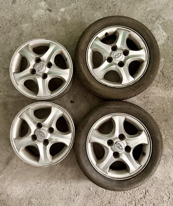 4 Jantes Originais Hyundai 15” – 4x100